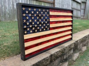Challenge Coin Holder Flags
